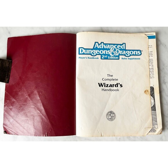 Advanced Dungeons & Dragons The Complete Wizard's Handbook AD & D 2nd Ed 2115 - Picture 6 of 12